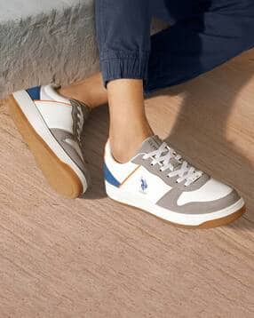 Men Panelled Low-Top Lace-Up Sneakers-image-24