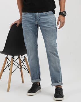 calvin klein jeans Men Lightly Washed Slim Fit Jeans-picture-53