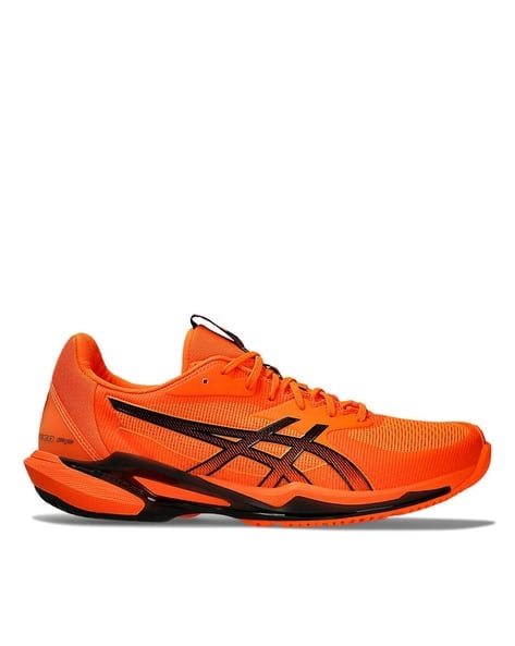 Buy ASICS Men Solution Speed Ff 3 Tennis Shoes | Orange Color Men
