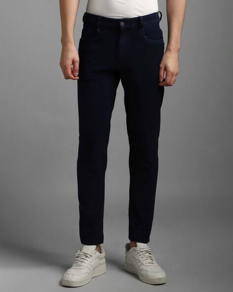 LOUIS PHILIPPE Men Slim Fit Cotton Jeans