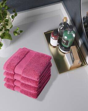 portico Set of 4 620 GSM Cloud Face Towels-picture-41