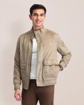 u.s. polo assn. Men Regular Fit Zip-Front Bomber Jacket-picture-20