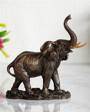 ecraftindia Elephant with Trunk-Up Showpiece-picture-26