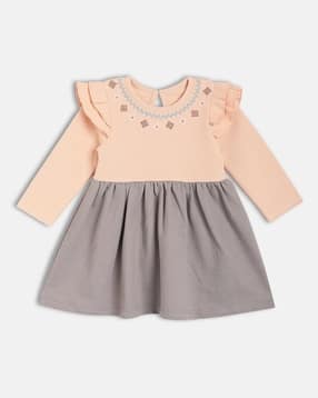 mini klub Embroidered Empire Dress-picture-40