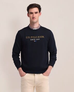 us polo assn. Men Logo Embroidered Regular Fit Sweatshirt-picture-36