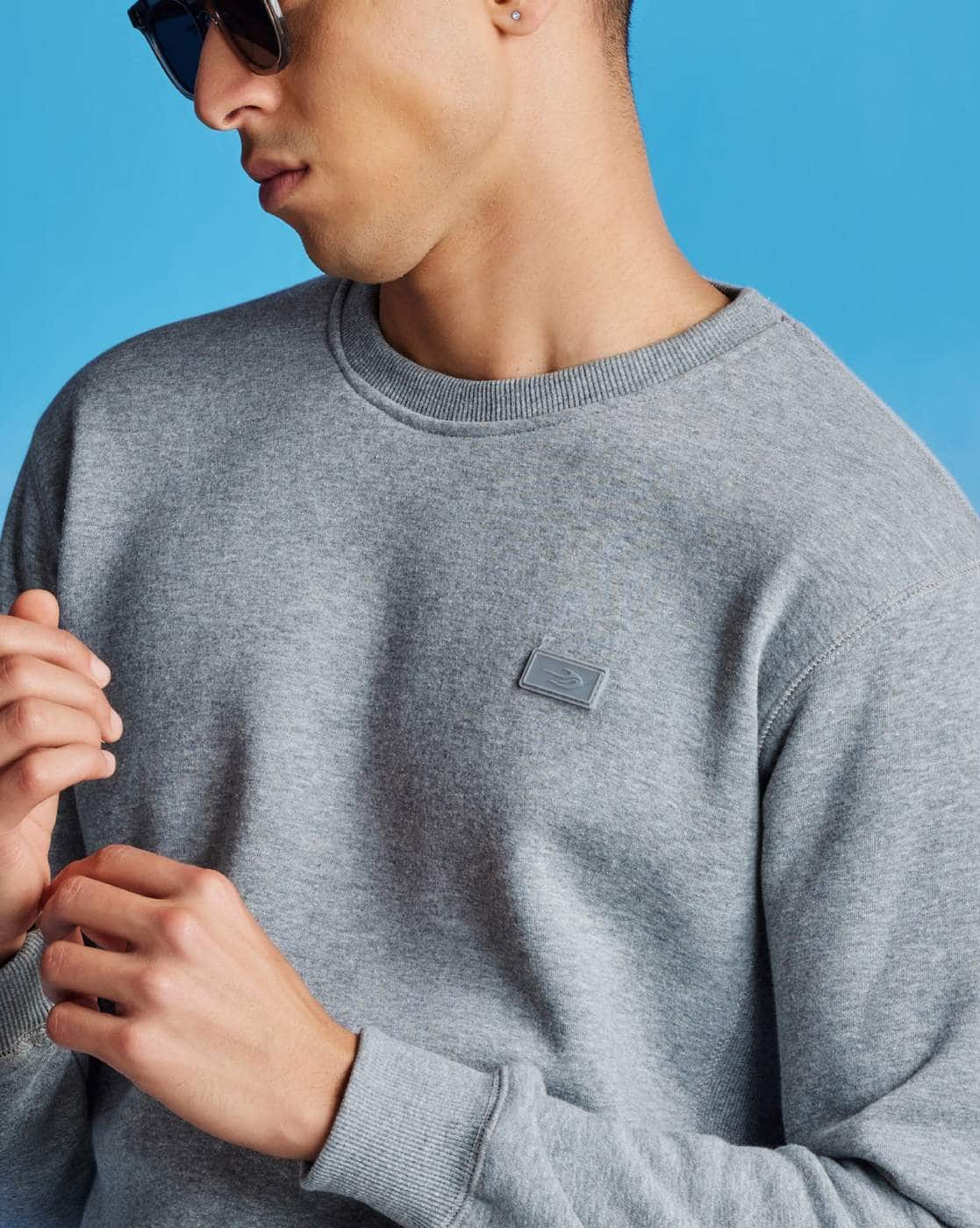 Buy Grey Sweatshirt & Hoodies for Men by RED FLAME Online