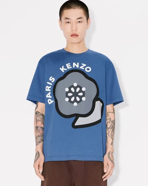 ★送料 関税込★KENZO★Boke Flower T-Shirt Midnight Blue★ 楽天市場】KENZO ケンゾー Tシャツ ロゴTシャツ BOKE FLOWER