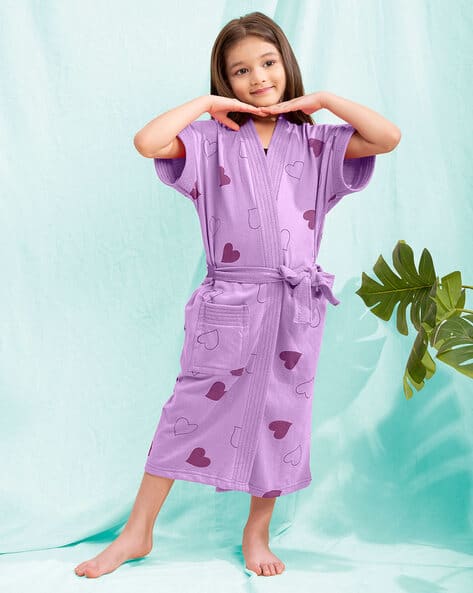 Buy Lavender Towels Bath Robes for Home Kitchen by Hot Gown