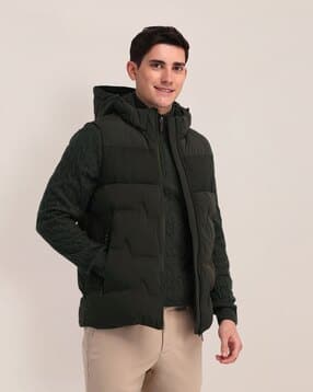 u.s. polo assn. Men Quilted Detachable Hood Padded Jacket-picture-21