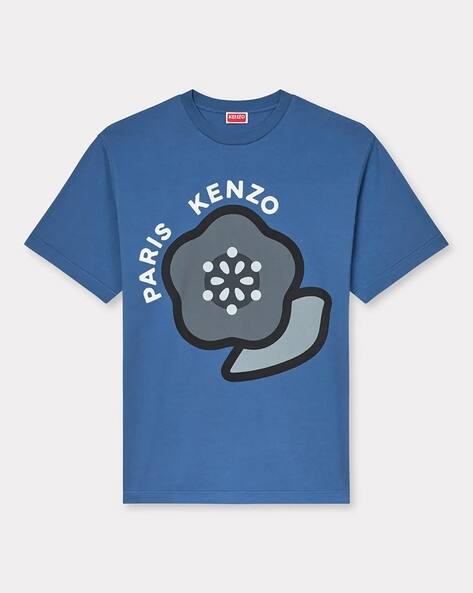 【関税&送料込】Kenzo Boke Flower Pin T-Shirt Buy KENZO Pop Boke Flower Classic T-Shirt | Blue Color Men