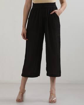 elleven Women Patterned Straight Fit Culottes-picture-31