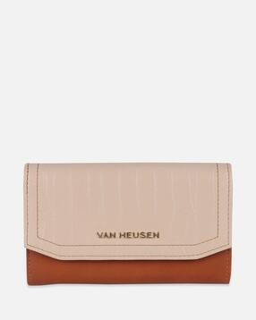 van heusen Women Logo Embossed Travel Wallet-picture-10