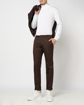 Men Essentials Slim Fit Delicioso Trousers-image-32
