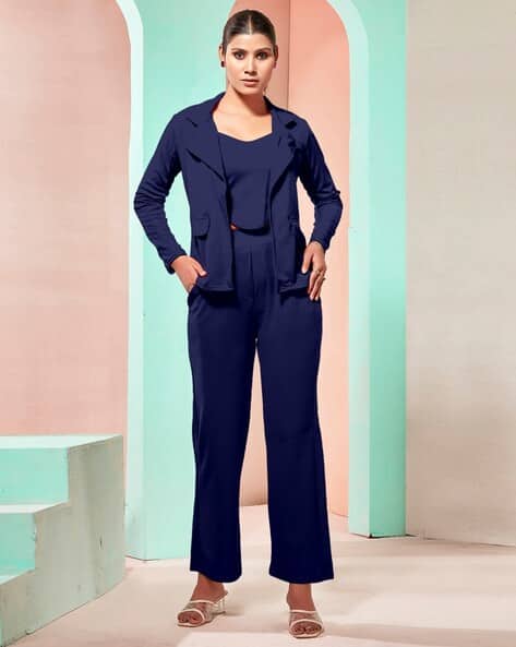 Buy Blue Suit Sets for Women by SRUTVIK CREATION Online