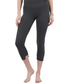 Women Thermal Leggings with Elasticated Waist-image-26