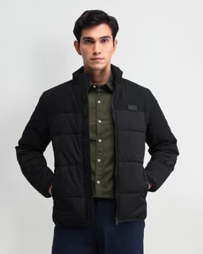 arrow newyork Men Quilted Regular Fit Bomber Jacket-picture-14