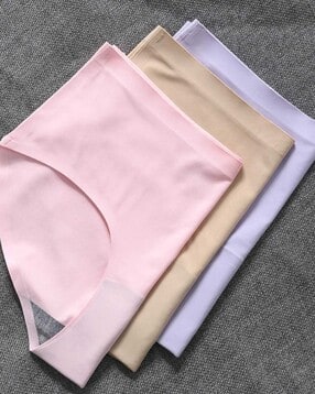 Cotton High Rise Briefs-image-33