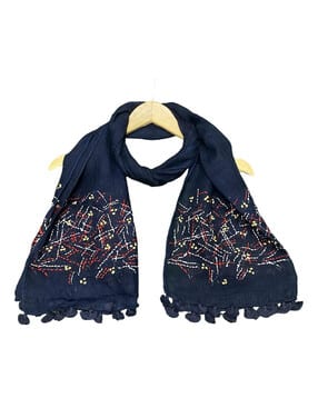 Women Self-design Stole-image-4