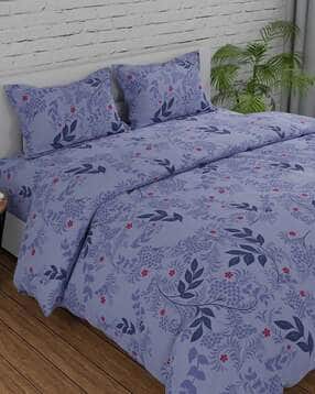 huesland Cotton Bedsheet With 2 Pillow Cover-picture-26