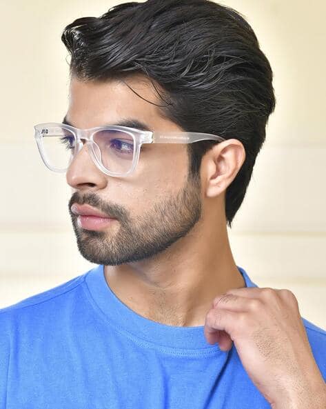 Men Wayfarer Frame Computer Glasses
