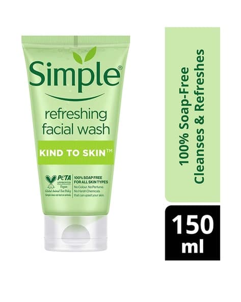 Simple Kind To Skin Refreshing Facial Wash
