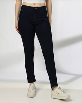 Buy Black Jeans Jeggings for Women by DNMX Online