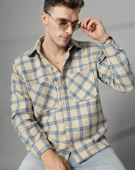 Buy Cream Jackets Coats for Men by Chkokko Online