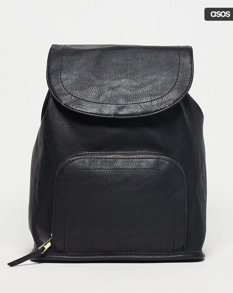 Soft Backpack with Zip Front Pocket