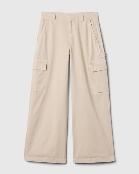 Price History of GAP Women Baggy Fit Cotton Cargo Pants from Ajio
