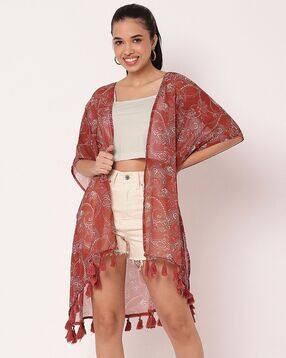 Women Printed Regular Fit Shrug