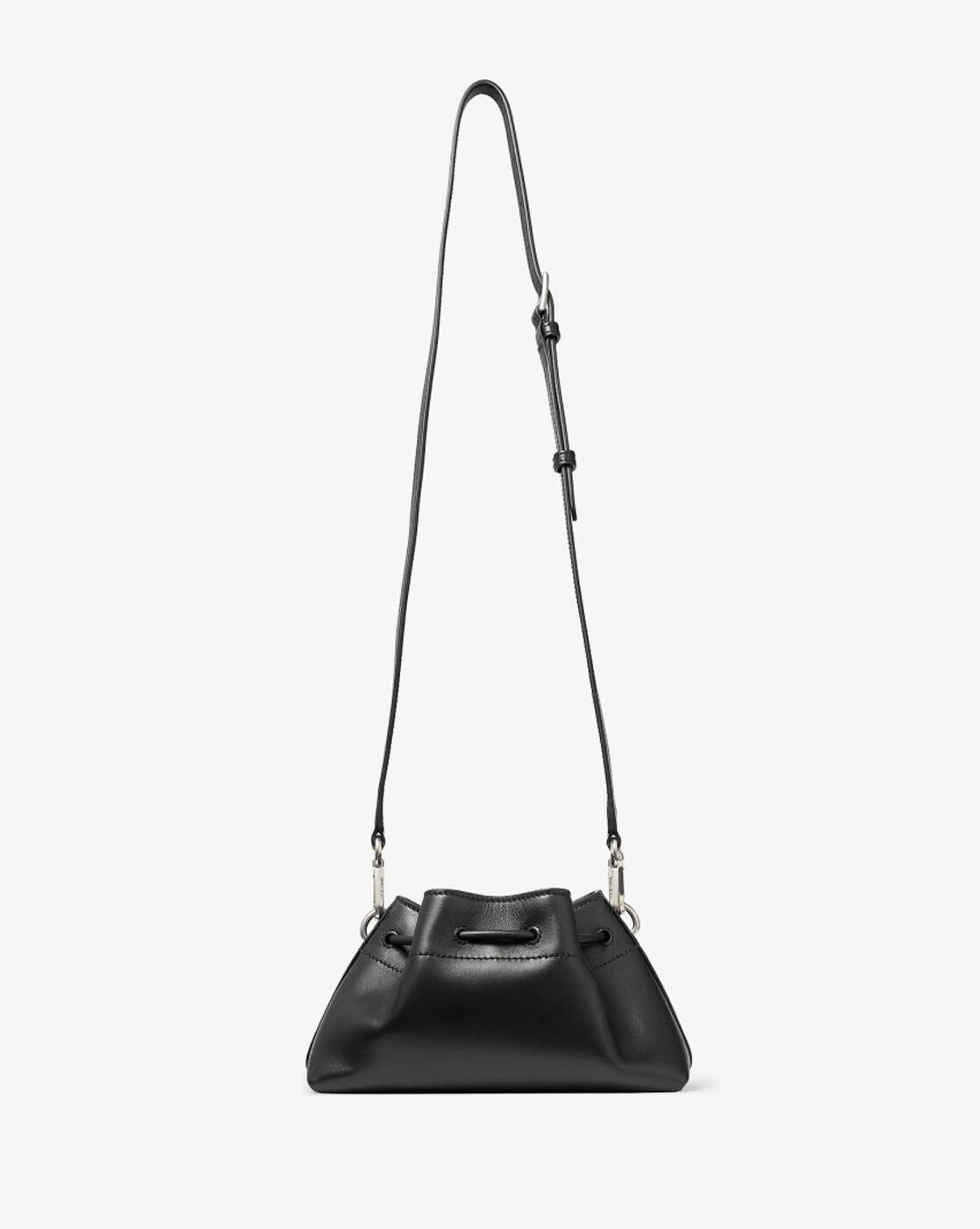 Buy Jimmy Choo Cinch S Leather Bag | Black Color Women | AJIO LUXE