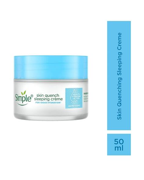Simple Water Boost Skin Quench Sleeping Creme