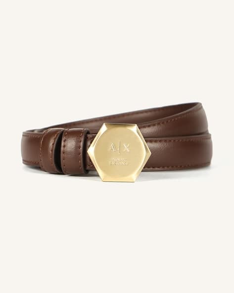 Leather Belts Gold Armani Belt ARMAN I PREMIUM QUALITY REVERSIBLE BELT