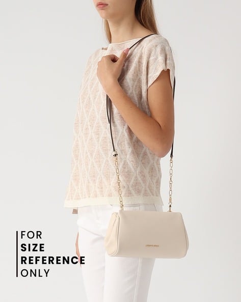 Buy Michael Kors Belle Leather Crossbody Bag | Tan Color