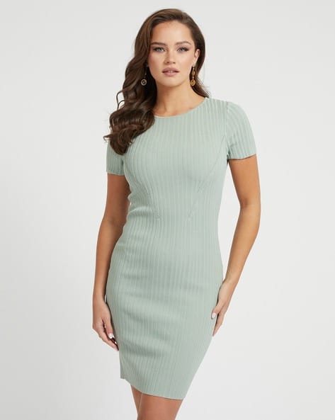 Buy Green Dresses for Women by GUESS Online | Ajio.com