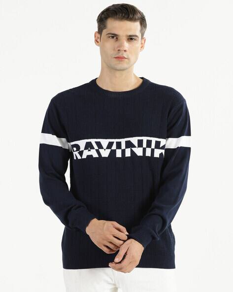 Ravinik Men Regular Fit Round-Neck Sweatshirt