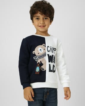 nauti nati Boys Colour-block Sweatshirt-picture-24