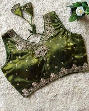 kalapati Women Embroidered Blouse with Back Closure-picture-18