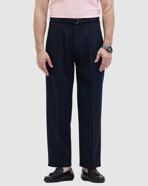 Price History of SNITCH Men Relaxed Fit Pants with Single-Pleated