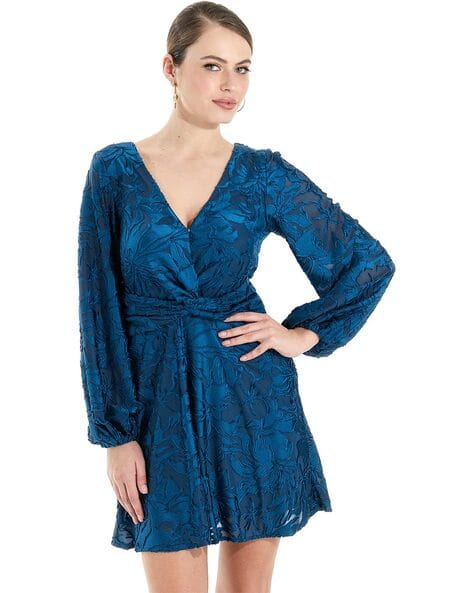 Buy Blue Dresses for Women by GUESS Online | Ajio.com
