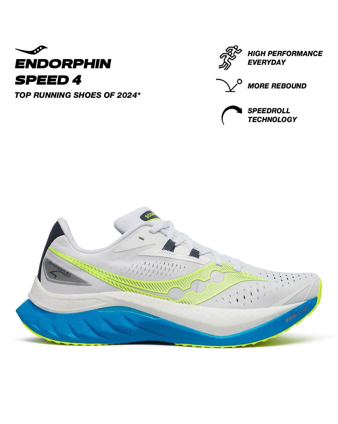 Men Endorphin Speed Lace-Up Running Shoes