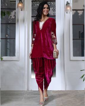 youthnic Women V-Neck 2-Piece Set-picture-36