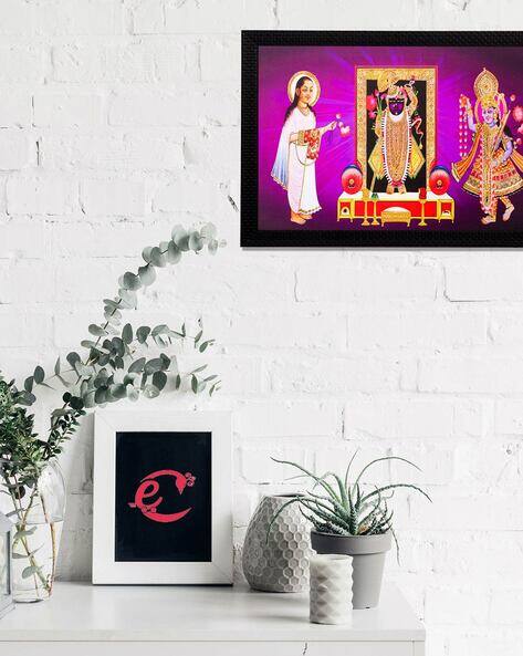 Ecraftindia Balaji Matt Textured UV Art Painting
