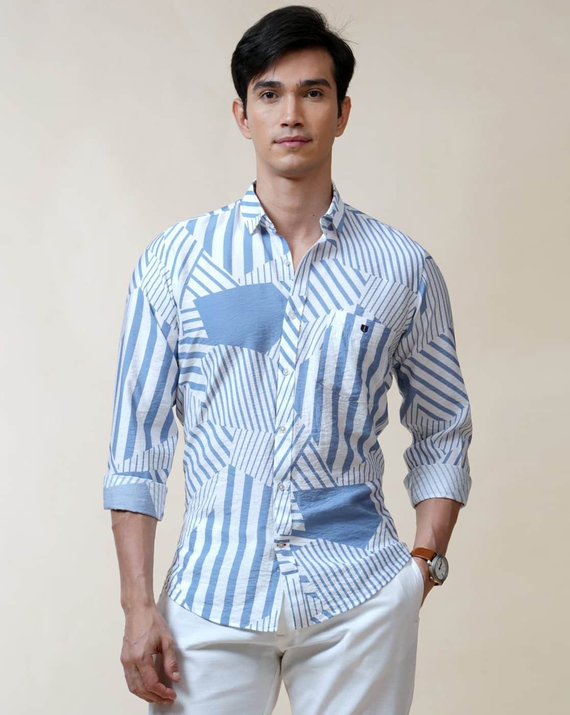 Buy Blue Shirts for Men by OTTO Online