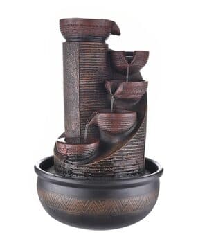 ecraftindia Five Steps Cylindrical Water Fountain-picture-37