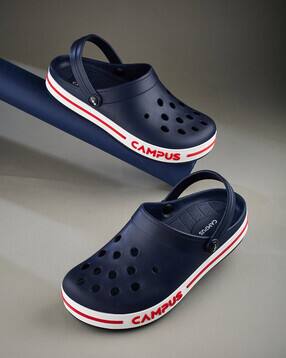 campus Men Perforated Slip-On Clogs-picture-12