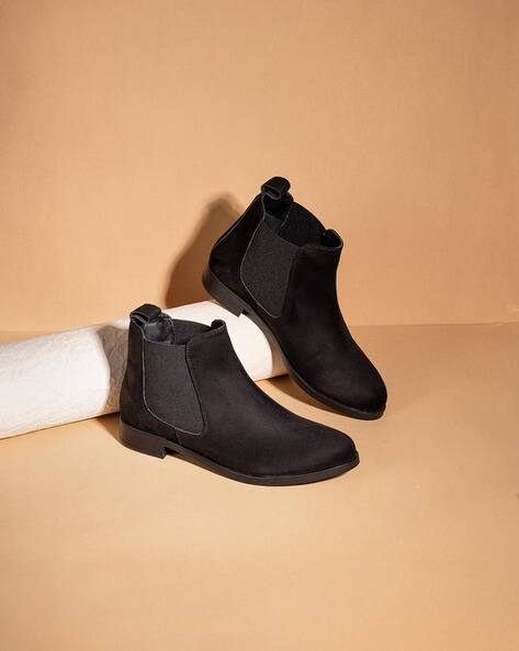 INC 5 Women Round-Toe Ankle-Length Boots