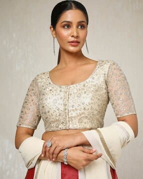 soch Women Embroidery Back Open Blouse-picture-52