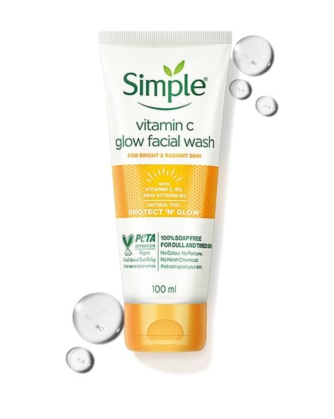 Simple Protect N Glow Vitamin-C Glow Facial Wash