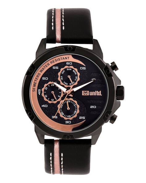 Unltd. Men Round-Dial Analogue Watch-UNG050004